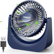 VOXON USB Desk Fan, Small