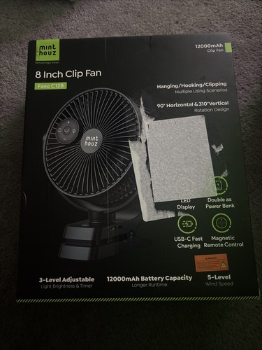 Voxon usb desk fan - fan,, small