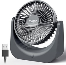 VOXON Desk Fan, Small TableFan