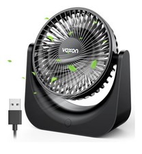 VOXON USB Desk Fan, Small