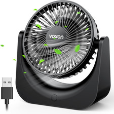 VOXON USB Desk Fan, Small