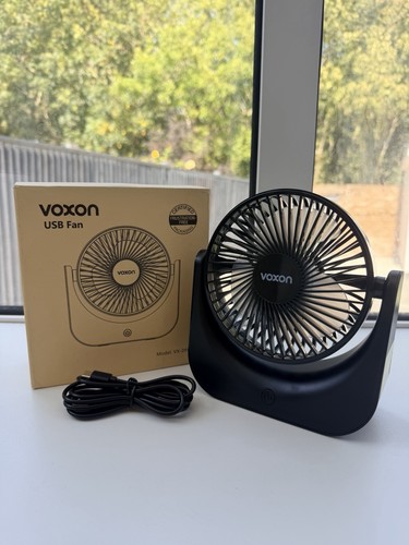 Voxon usb desk fan df001 - desk,