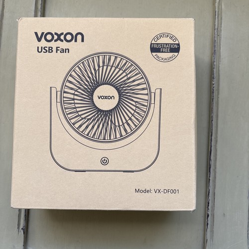 Voxon usb desk fan compact - fan, –
