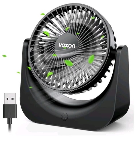 Voxon usb desk fan quiet - voxon,