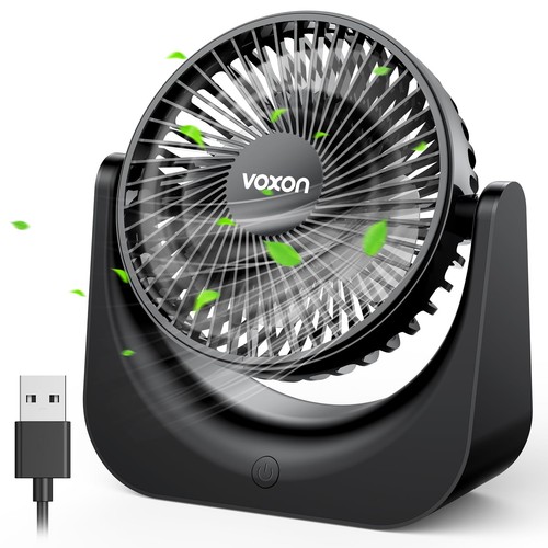 Voxon usb desk fan - desk, table